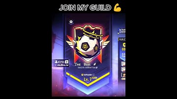 Free Fire Guild Level 7: The Guide Players #shots #freefire