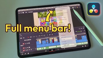 DaVinci Resolve for iPad HUGE Update! Full Desktop Experience🤩