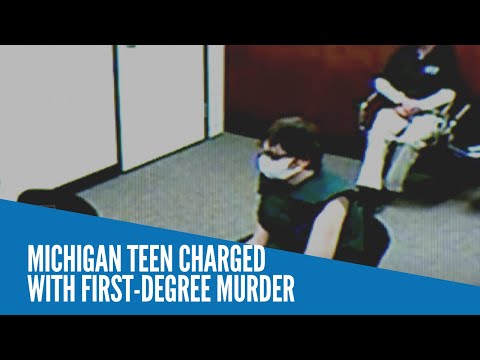 Michigan teen charged with first degree murder