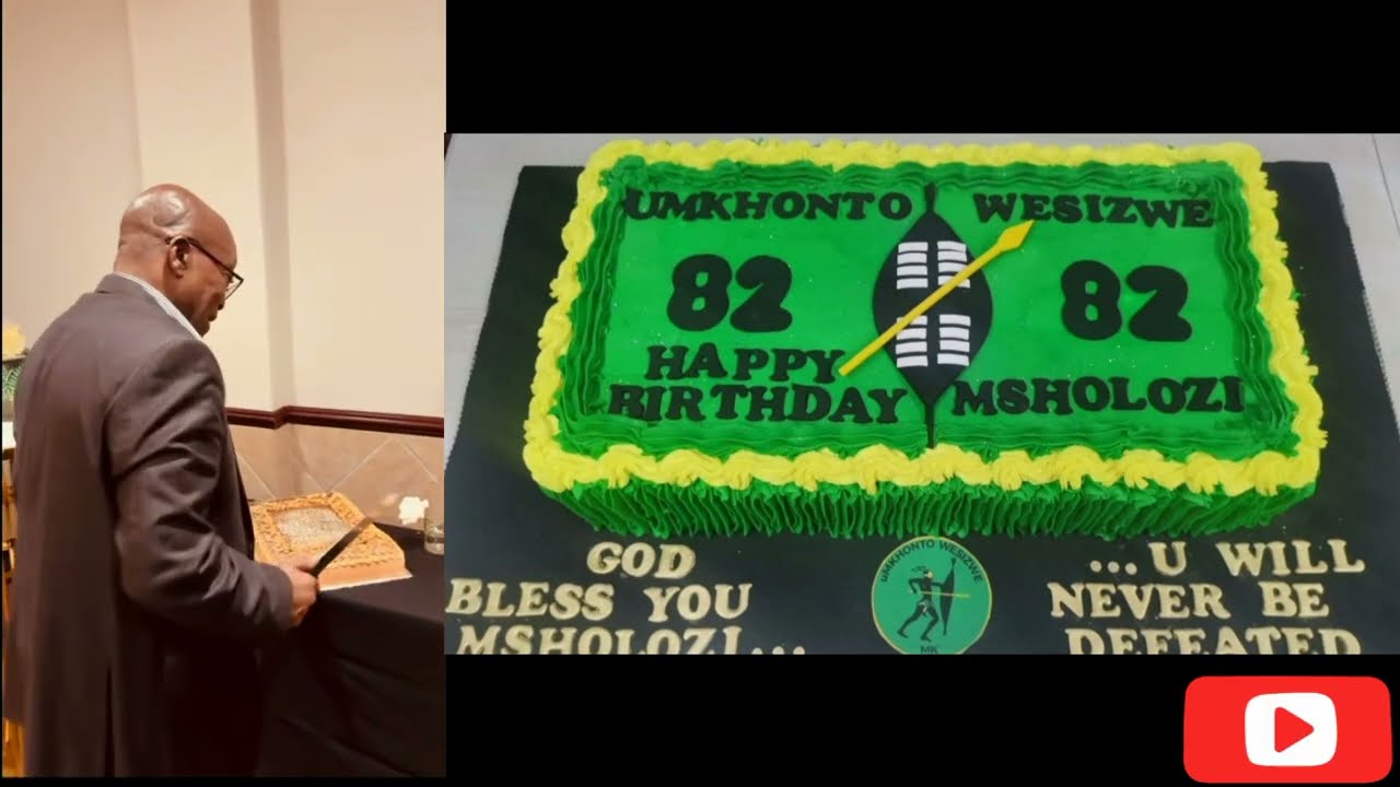 President Jacob Zuma MK Party Sikalekhekhe Happy Birthday Party He