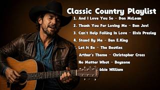 Classic Country | Timeless 60s 70s 80s - And I Love You So, Let It Be,  Can't Help Falling In Love screenshot 5