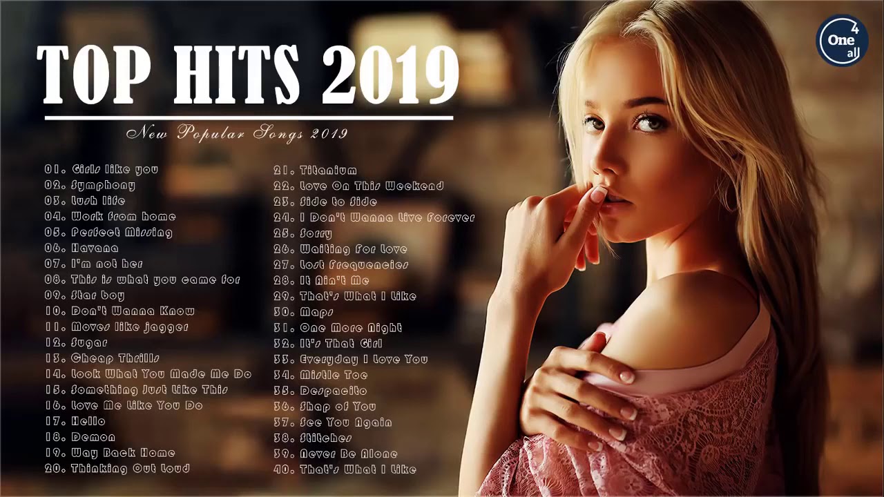 Английские песни 2019. English Hits.