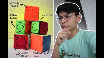 O2 Cube / Six Spot Cube / Super Ivy Cube / Skewb Mixups / YJ Blind 3x3 | MnM Cube Shop
