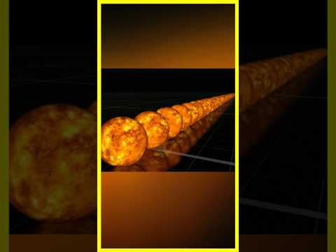 حجم الثقب الاسود مقارنة بالشمس   الفلك الفضاء   اكسبلور معلومات