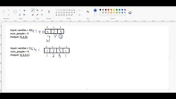 LC1103 Distribute Candies to People