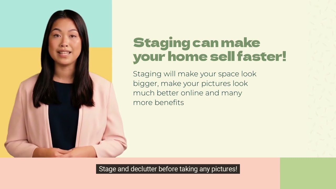 STAGE IT, SELL IT, THEN SMILE! - Home Selling Tips from a REALTOR