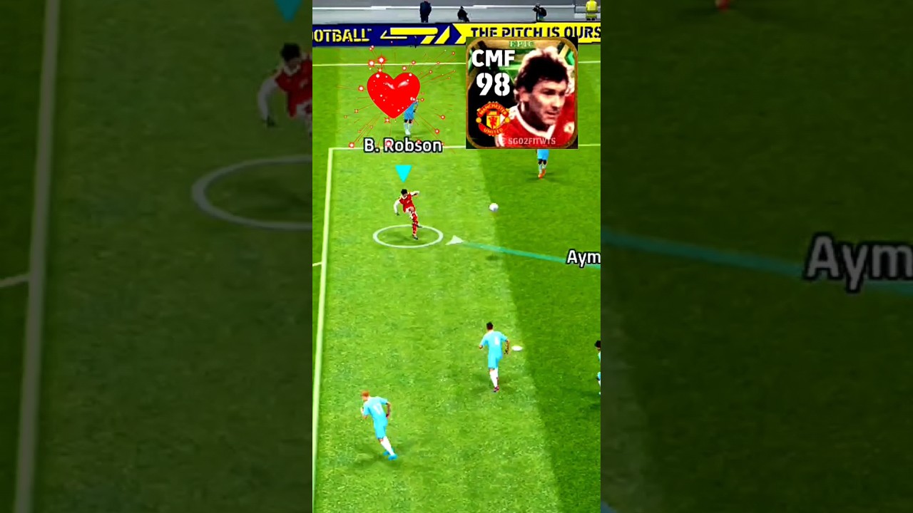 B.Robson Counter attack Goal❤️‍🩹🔥