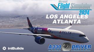 Delta Airbus A350 Real Ops | Los Angeles - Atlanta | Real Airbus Pilot