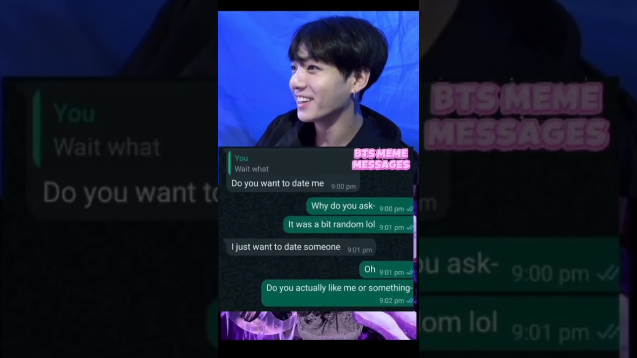 BTS Text Meme 🥰 