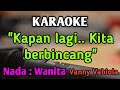 ADA RINDU UNTUKMU - KARAOKE || NADA WANITA CEWEK || Pop Nostalgia || Vanny Vabiola || Live Keyboard