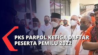 Usai PDIP dan PKP, Kini Giliran PKS yang Mendaftar Sebagai Peserta Pemilu 2024!