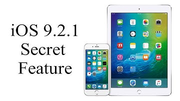 Apple iOS 9.2.1 Has A Great Secret Feature