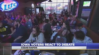 Iowa Voters React To Debate