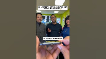 His iPhone DIED on Him ,Never Turned Back On 😱#shorts #apple #iphone #ios #android #samsung #fyp
