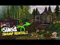 Timelapse | How I Built SWAMP RENTALS in The Sims 4 [NO CC]
