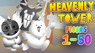 Battle Cats | One Lineup, Heavenly Tower [Floors 1  50]