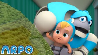 Beware the Bubbles | ARPO | Nursery Rhymes &amp; Cartoons for Kids | Moonbug