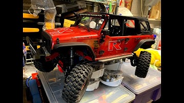 Traxxas TRX 4 4WS Setup Hacked FlySky GT3C