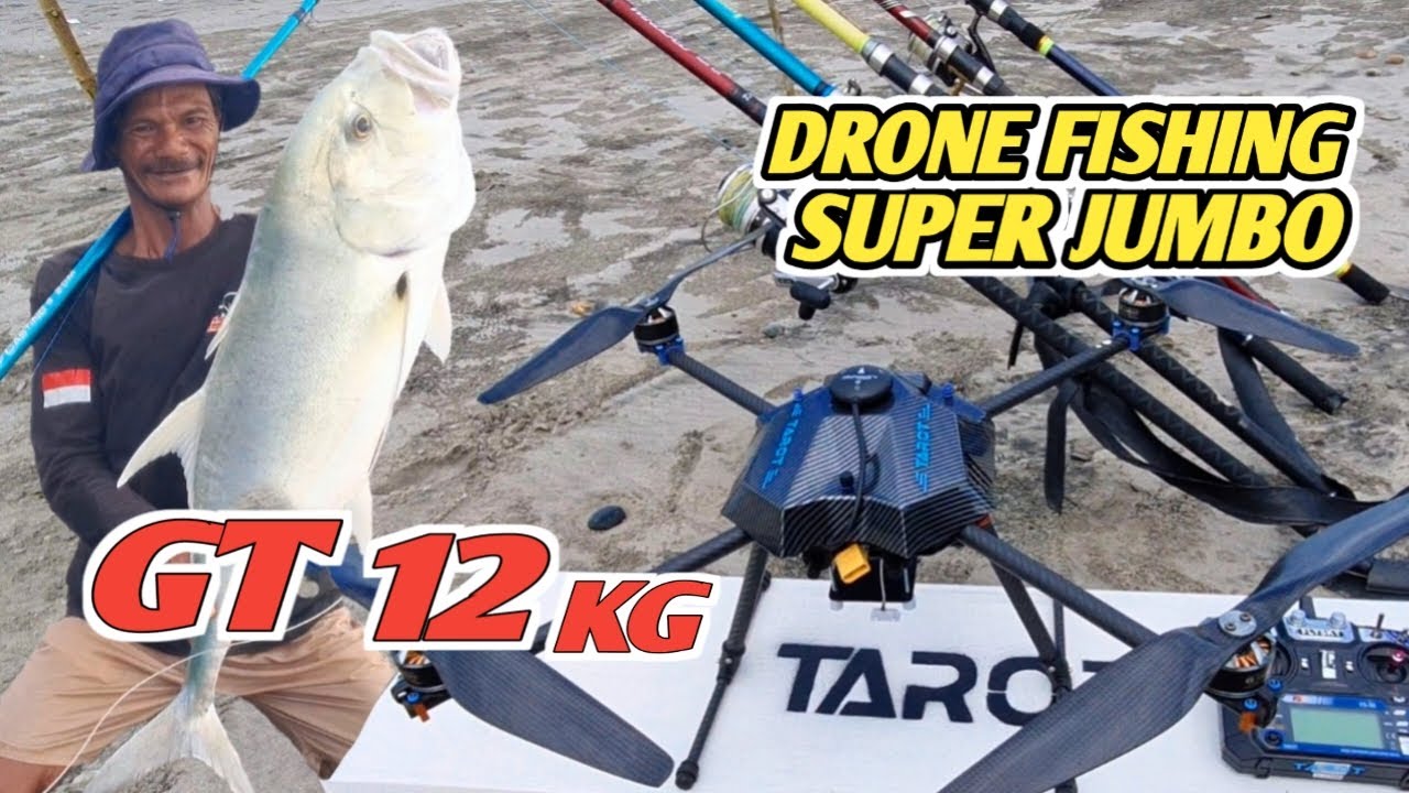 drone fishing TAROT XS690 strike GT 12 kg