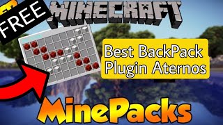 How To Add BackPack In Server In Aternos | Best BackPack Plugin