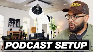 My Simple Podcast Studio Setup! 🔥 (High-Quality Video & Audio) screenshot 4