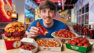 Eating The SPICIEST FOOD From Every FAST FOOD Restaurant