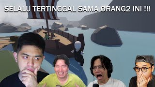 AKU KETINGGALAN KAPAL TIDAKKKKK !!!  [ Human Fall Flat ]