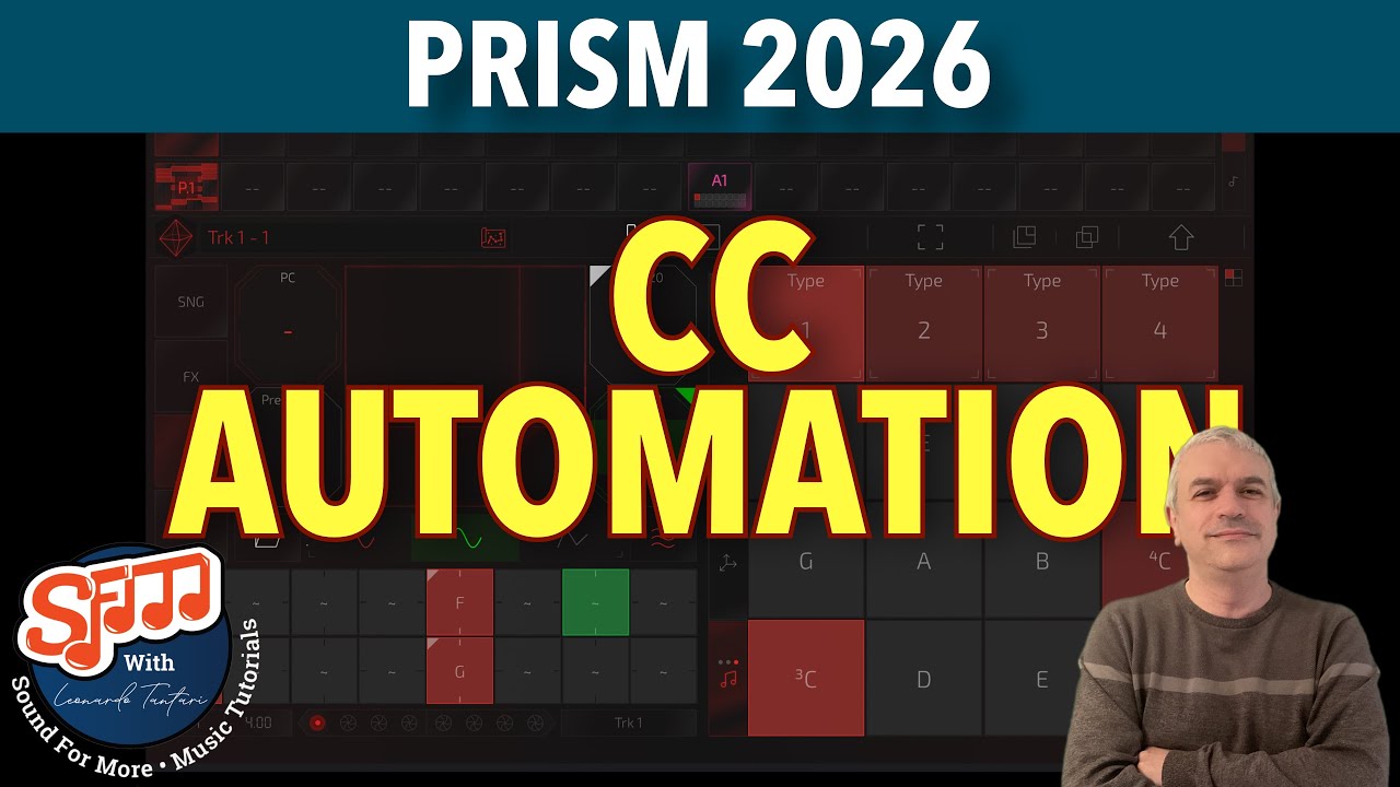 Prism Midi Sequencer 2026 - Tutorial 6: CC Automation with LFOs - YouTube