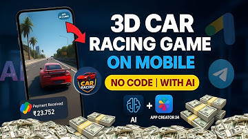 🔥 Build 3D Car Racing Games on Mobile with AI – Full Tutorial