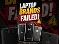 Laptop Brand Smartphones 😱 Big Mistake 🔥 #shorts #smartphone #tech