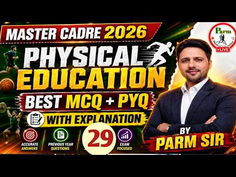 Live- 29 | 2000 PTI  | Best MCQ + PYQ | Master Cadre 2026 | HTET 2026 | TGT PGT P  Edu.| by Parm sir