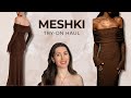 MESHKI Dress Try On Haul 
