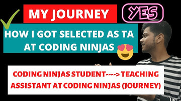 How to become Teaching assistant at coding ninjas | Everything about coding ninjas TAship | TA