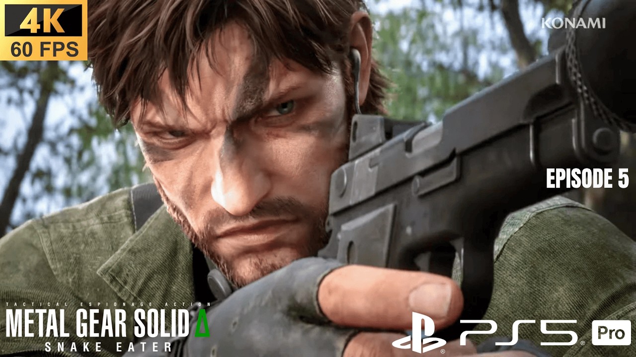 MGS Delta 4K 60FPS PS5 | Episode 5 - The End Boss Fight - YouTube