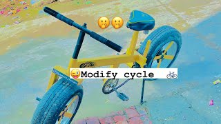 My Modify Cycle ✨ Kesi Lagi Comment Me Batao 😜 Modified Cycle