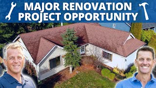 SOLD: 3577 Ridgemont Wy, Bellingham WA 98229 - Major Renovation Project Opportunity!