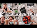 college WEEK in my life vlog!