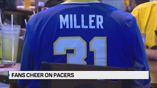 Late 3 lifts Pacers to win in Game 2 of Eastern Conference Semifinals