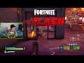 JUGANDO CON FLASH EN FORTNITE - GuilletubeOficial