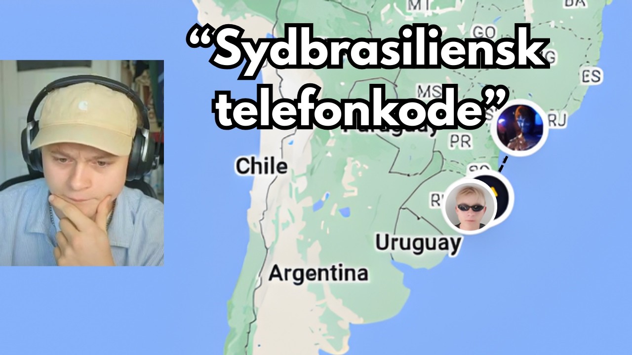 Bruhliver Spiller Dueller i GeoGuessr