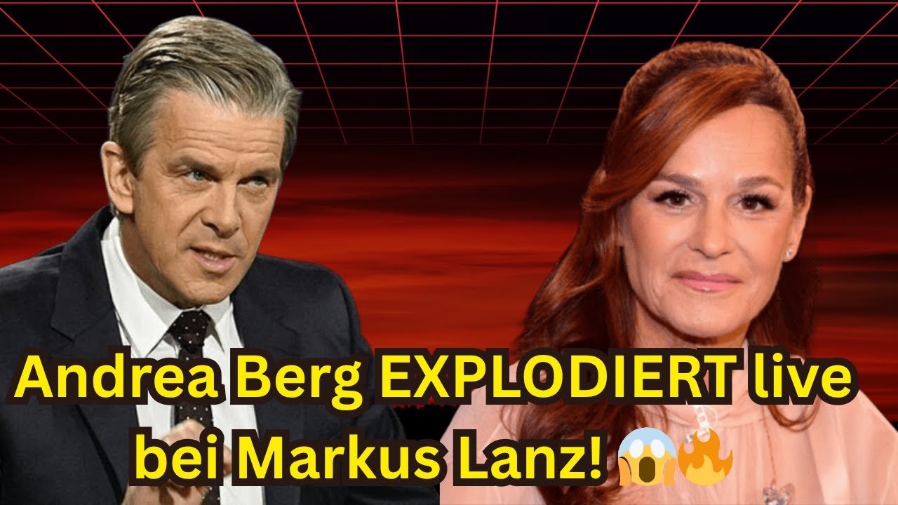 🔥 Andrea Berg sorgt für Eklat! – So hitzig startete die Markus Lanz Show 😱