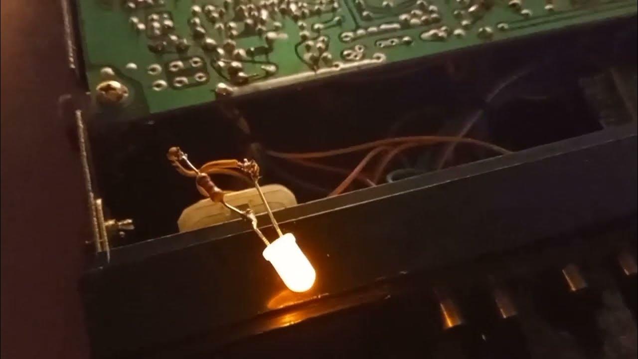 repair-or-replace-bulb-in-old-cb-radio-signal-meter-with-led-light