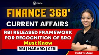 Finance Current Affairs RBI NABARD SEBI Preparation | Current Affairs MCQs | Finance 360 by EduTap