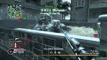 No scope double headshot Across map!