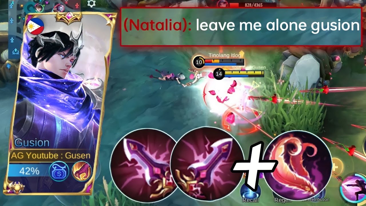 How to kill invisible Natalia Ranked Gameplay GUSION BEST BUILD 2022 | TOP 1 GLOBAL GUSION GAMEPLAY