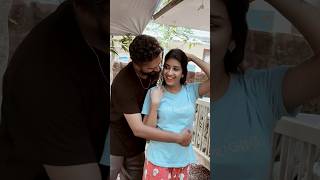 Wait for the end twist 🤪😱 #youtubeshorts #couplegoals