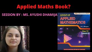 Applied Mathematics Book Class 11