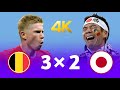 ريمونتادا ثاريخية بلجيكا اليابان كأس العالم 2018 ال16 جودة عالية 4k مباراة مجنونة 