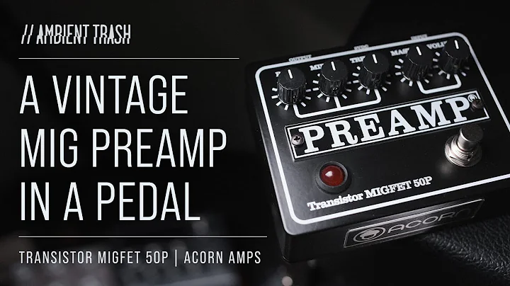 Acorn Amps - Transistor MIGFET 50P Preamp // Full Demo