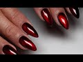 HOW TO : RED CHROME NAILS | GELX |  @LORENAAGUIRRE_